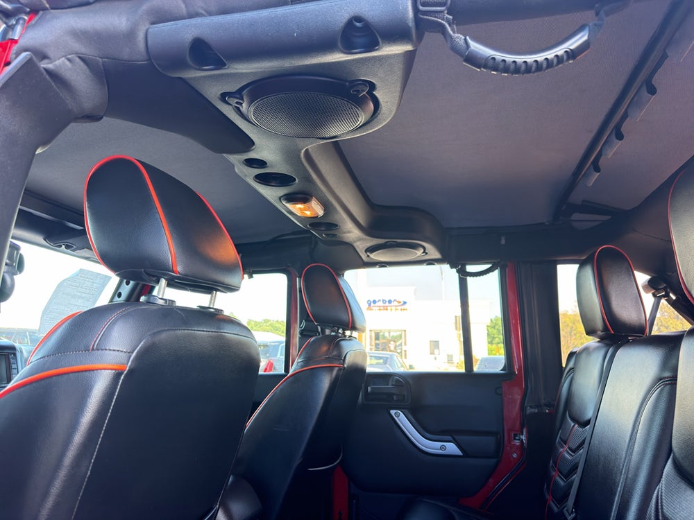 2014 Jeep Wrangler Unlimited Sahara — manufacturer image; actual vehicle may differ