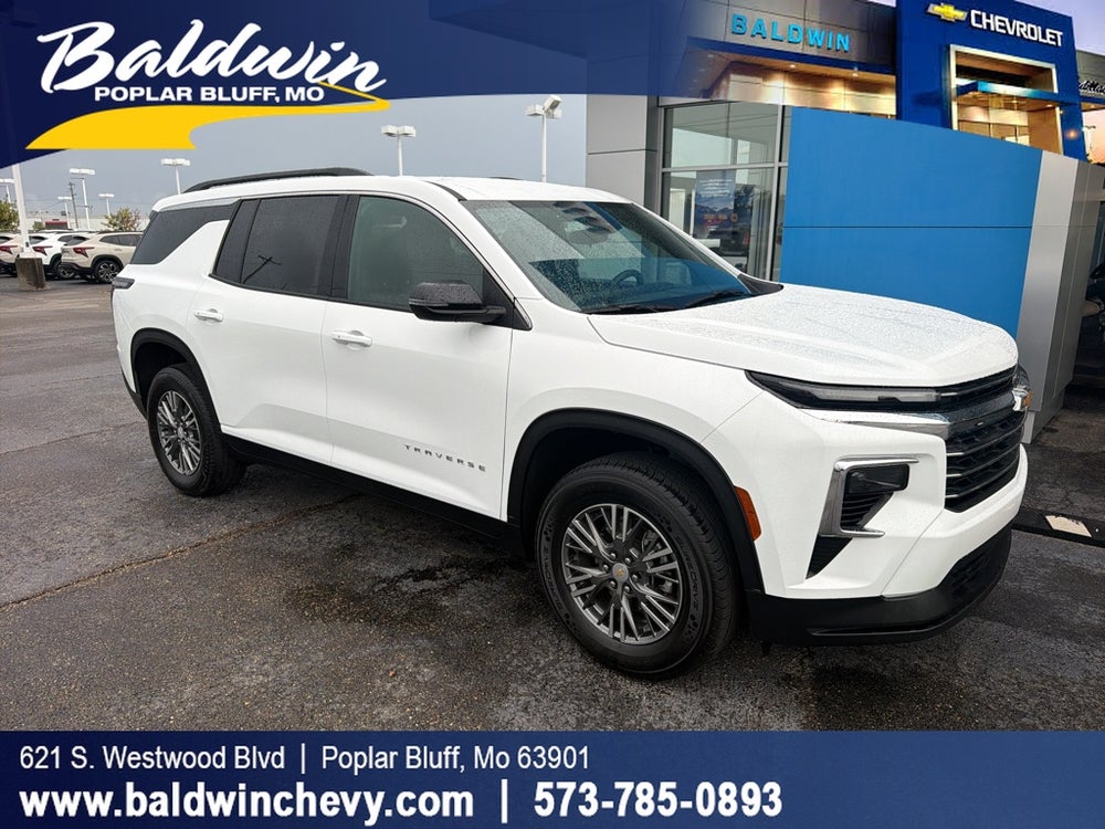2026 Chevrolet Traverse LT — manufacturer image; actual vehicle may differ