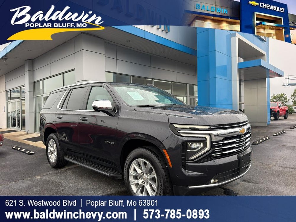 2025 Chevrolet Tahoe Premier — manufacturer image; actual vehicle may differ