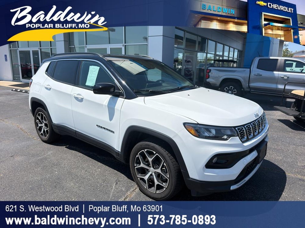 2024 Jeep Compass Limited — manufacturer image; actual vehicle may differ