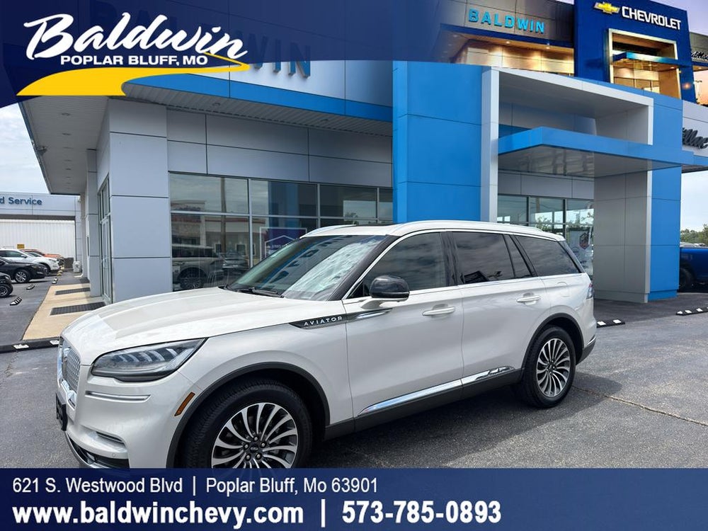 2022 Lincoln Aviator Reserve — manufacturer image; actual vehicle may differ