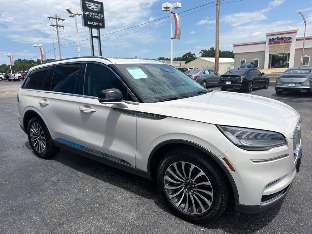 2022 Lincoln Aviator Reserve — manufacturer image; actual vehicle may differ