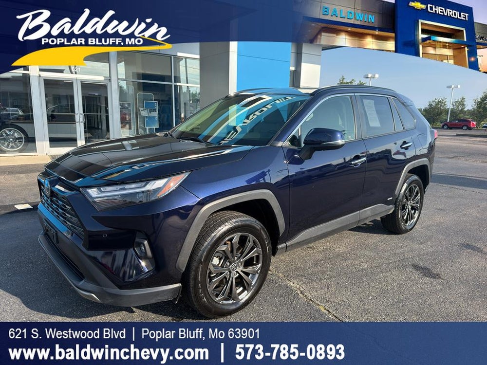 2023 Toyota RAV4 Hybrid Limited — manufacturer image; actual vehicle may differ