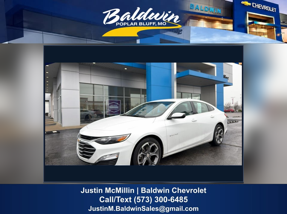 2024 Chevrolet Malibu 1LT — full vehicle photo