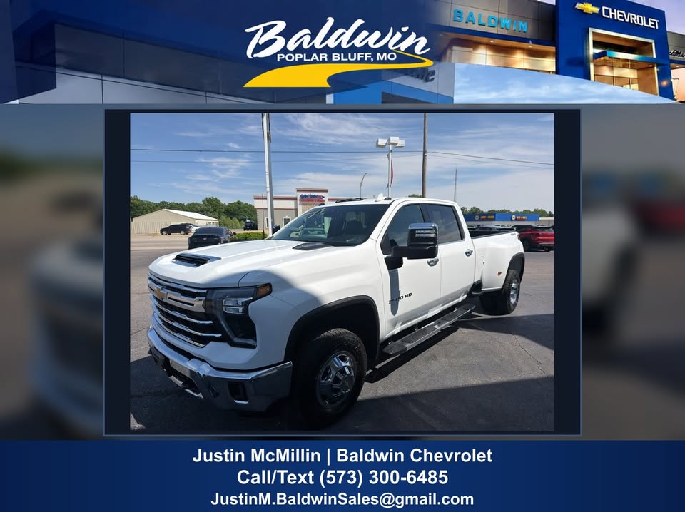 2025 Chevrolet Silverado 3500 HD LTZ DRW — full vehicle photo
