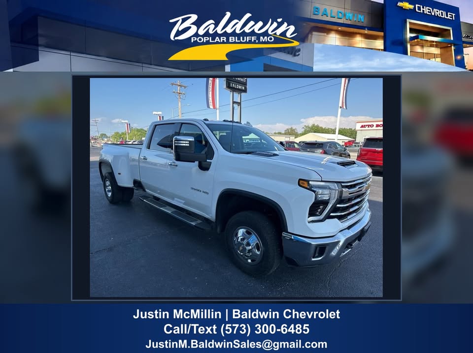 2024 Chevrolet Silverado 3500 HD LTZ DRW — full vehicle photo
