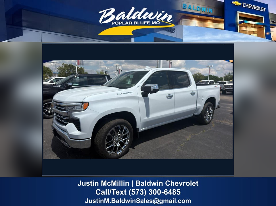 2026 Chevrolet Silverado 1500 LTZ — full vehicle photo