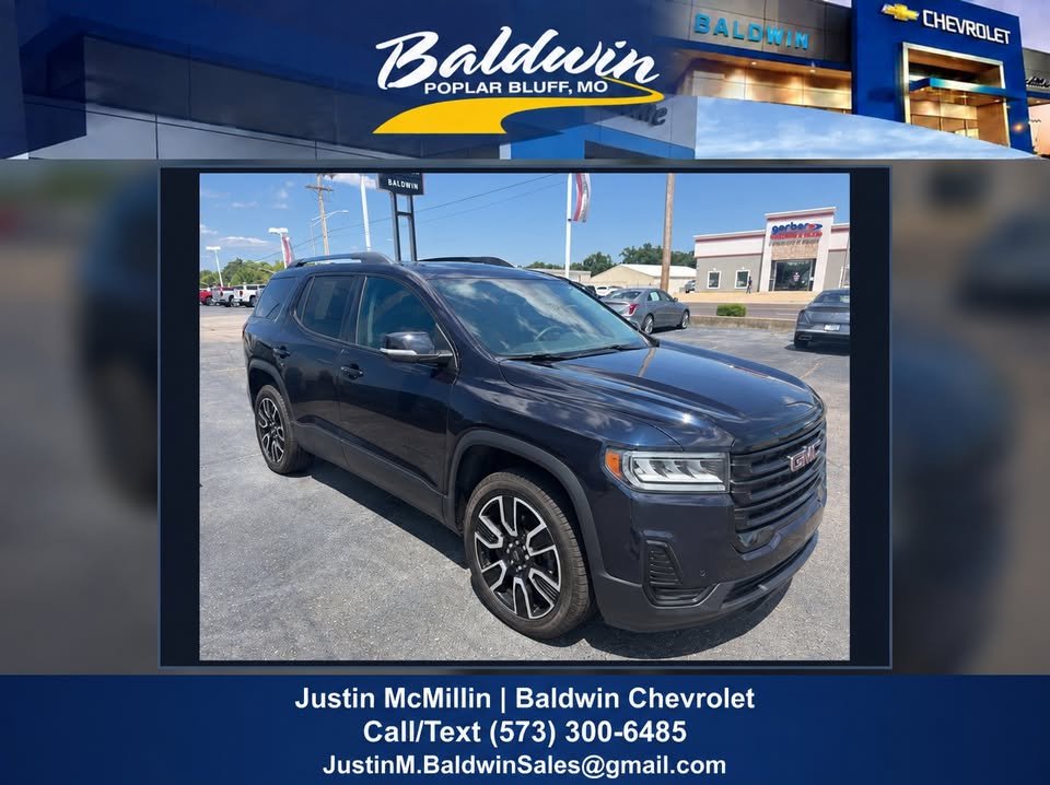 2021 GMC Acadia SLE — full vehicle photo