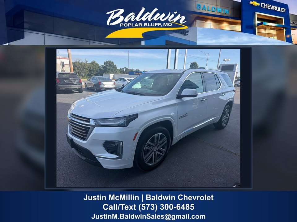 2024 Chevrolet Traverse Limited High Country — full vehicle photo