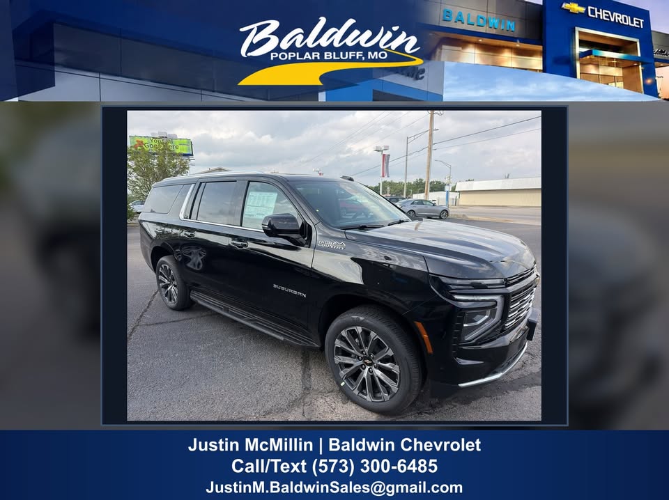 2026 Chevrolet Suburban High Country — full vehicle photo