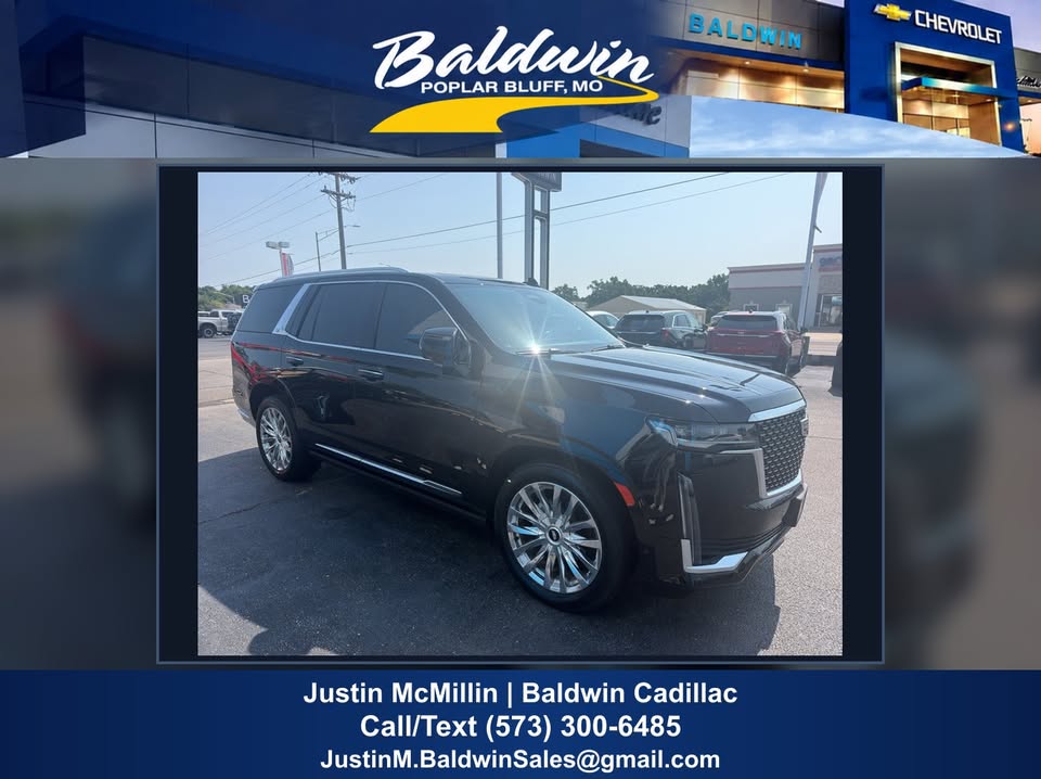 2023 Cadillac Escalade Premium Luxury — full vehicle photo
