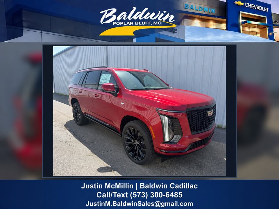 2026 Cadillac Escalade Platinum Sport — full vehicle photo