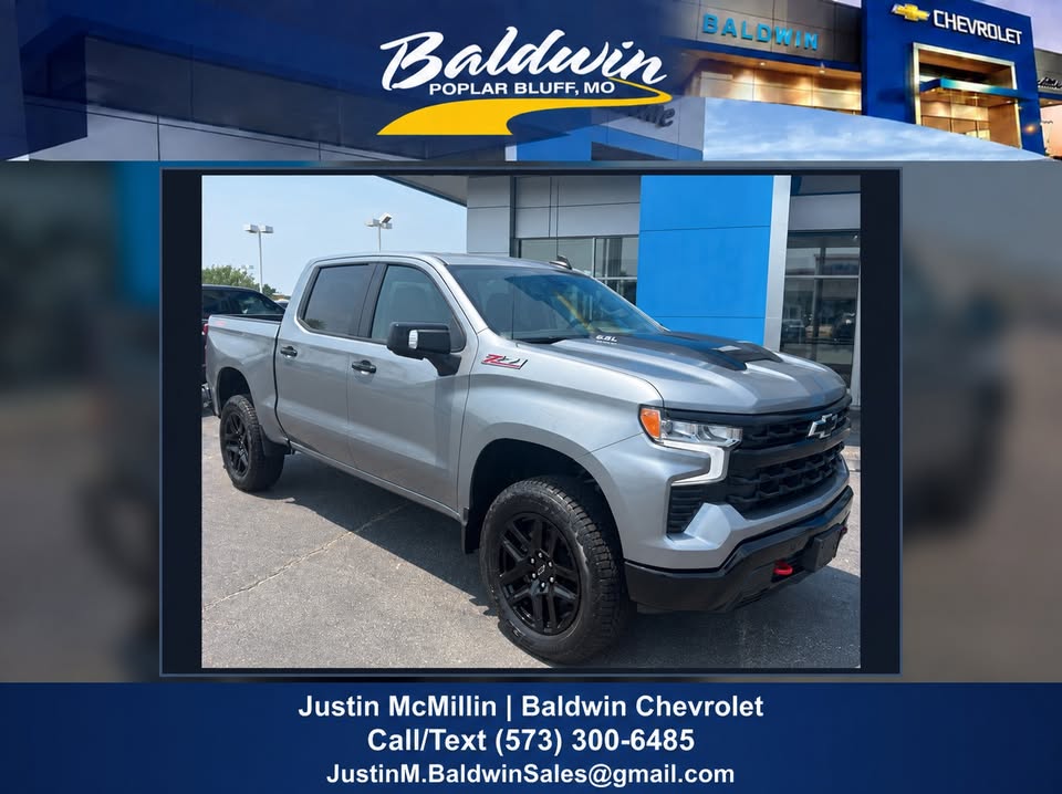 2026 Chevrolet Silverado 1500 LT Trail Boss — full vehicle photo